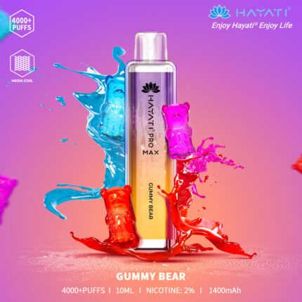 hayati pro max plus blue razz gummy bear Hayati Pro Ultra Plus Blue Razz Gummy Bear - 25000 Puffs